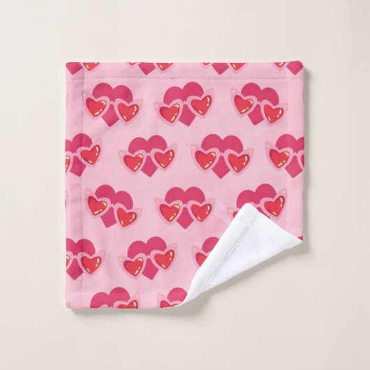 Hart Bad Handdoek (Wasdoekje)