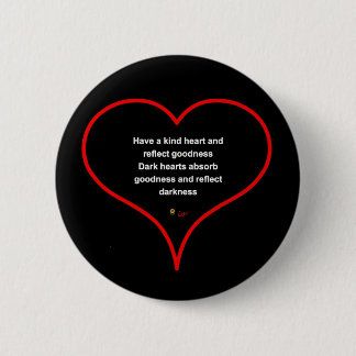 HART BADGE RONDE BUTTON 5,7 CM