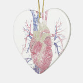 Hart (Biro) Keramisch Ornament (Links)