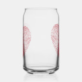 Hart Blikvorm Glas (Links)