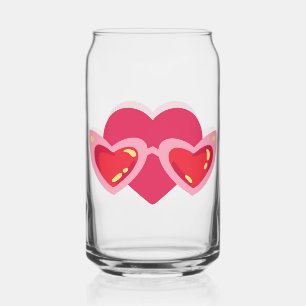 Hart Blikvorm Glas