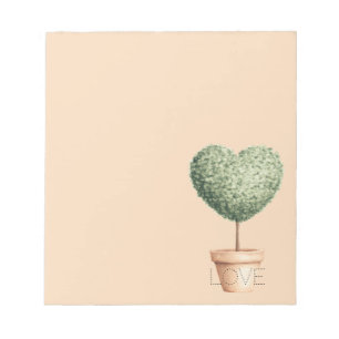 Hart Boom Liefde Notitieblok