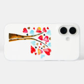 Hart boom valentijnen waterverf kunst Case-Mate iPhone case (Achterkant (horizontaal))