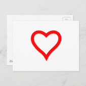 Hart Briefkaart (Voorkant / Achterkant)