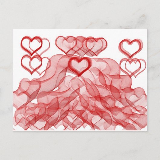 hart briefkaart (Voorkant)