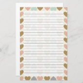 hart briefpapier (Voorkant / Achterkant)