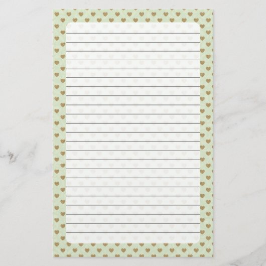 hart briefpapier (Voorkant)