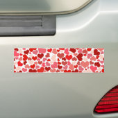 hart bumpersticker (Op auto)