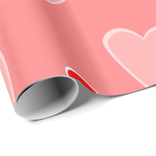 hart cadeaupapier (Rol Hoek)