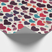 hart cadeaupapier (Hoek)