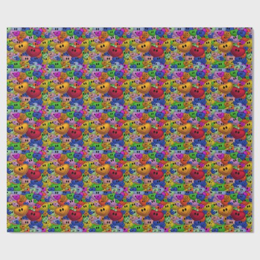 hart cadeaupapier (Vlak)