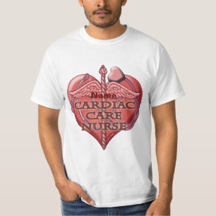 Hart Caduceus Cardiac Care Nurse T-shirt
