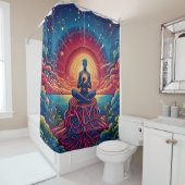 Hart Chakra Douchegordijn (In situ)