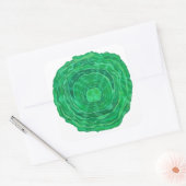 Hart Chakra Healing Art - #3 Vierkante Sticker (Envelop)