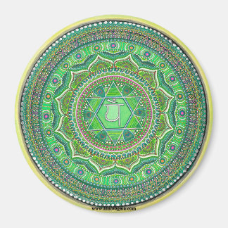 Hart Chakra Mandala Magneten