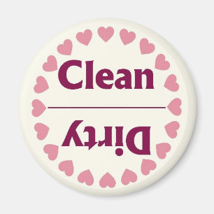 Hart Clean Vuil Vaatwasser Magneet