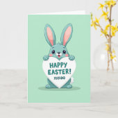 Hart Creature Wenskaart Kaart (Gele Bloem)