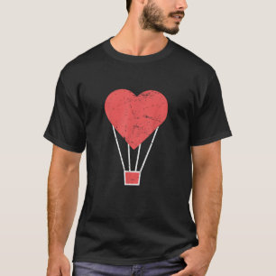 Hart Cute Heete Luchtballon T-shirt