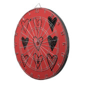 hart dartbord (Voorkant Rechts)