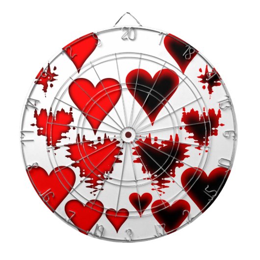 hart dartbord (Voorkant)