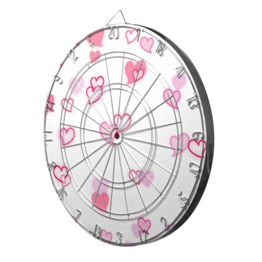 hart dartbord (Voorkant Rechts)