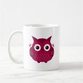 Hart de Roze Owl Koffiemok (Links)