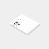 Hart Doodle Boy Post-it® Notes (Schuin)