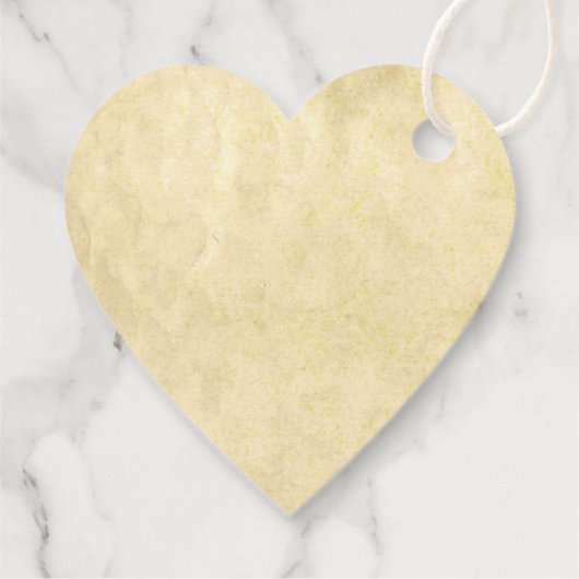 Hart doordrenkt met liefde Olijfolie Rustieke brui Bedankjes Labels (Achterkant)