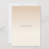 Hart Doves Roos Roze Romance Bruiloft Kaart (Achterkant)