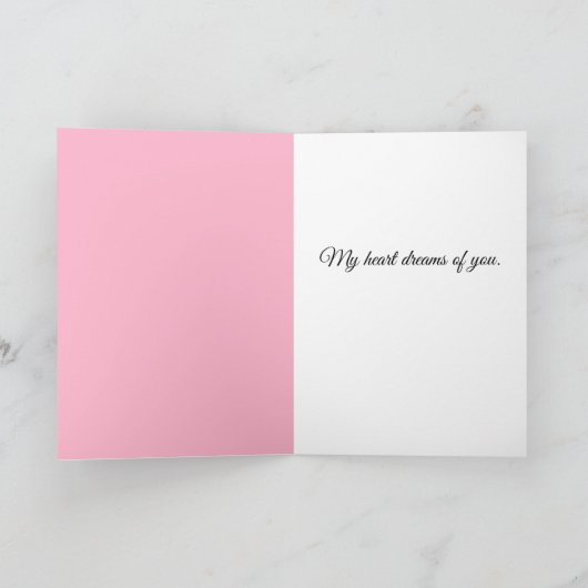 Hart Dreams Shades of Pink Kaart (Binnen)