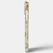 Hart en bloedvaten, perkamentmonogram Case-Mate iPhone case (Achterkant / Links)