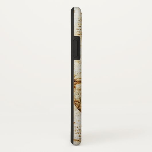 Hart en bloedvaten, perkamentmonogram Case-Mate iPhone case (Achterkant/rechts)