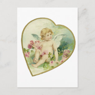 Hart en Cherub - Moederdag/Valentijn Feestdagenkaart