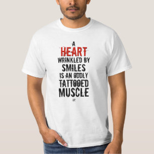 Hart en glimlacht v2 t-shirt