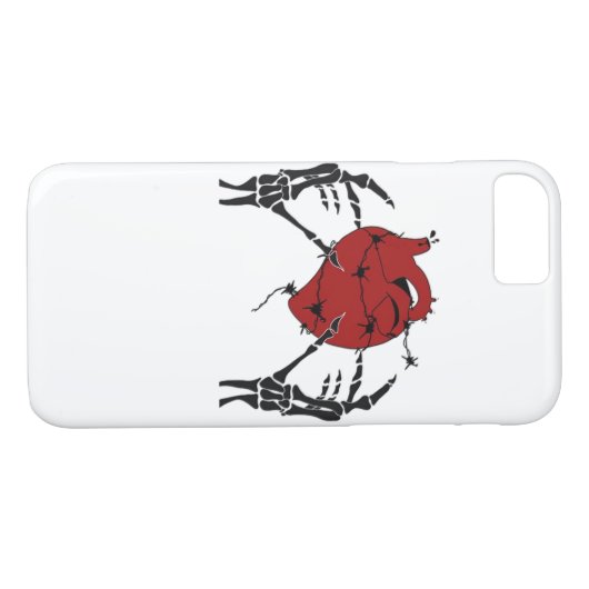 Hart en handen - Skelet Hart Handen Case-Mate iPhone Case (Achterkant (Horizontaal))