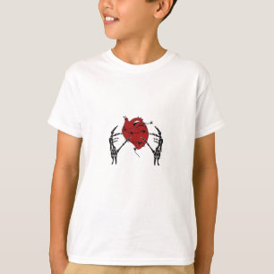 Hart en handen - Skelet Hart Handen T-shirt