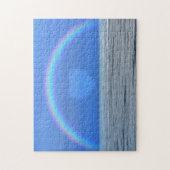 Hart en Regenboog over de Oceaan Puzzel Legpuzzel (Verticaal)
