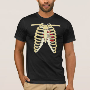 Hart en ribben t-shirt