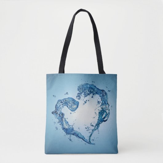 Hart- en rivierriemen tote bag (Voorkant)