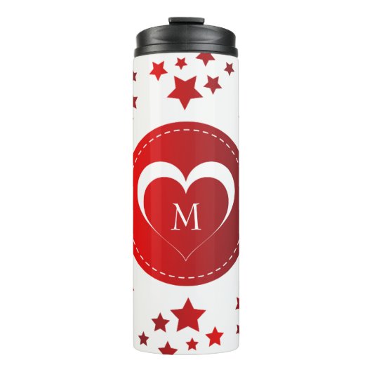 Hart en sterren thermosbeker (Voorkant)