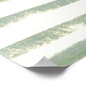 Hart en strepen poster (Hoek)