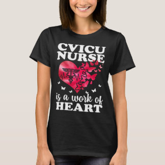 Hart- en vaatverplegingswerk van CIVICU intensief T-shirt