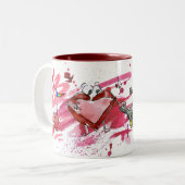 Hart en Valentijn Mok (Voorkant links)