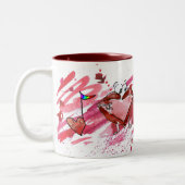 Hart en Valentijn Mok (Links)