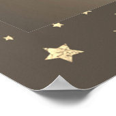 *~* Hart Engel Vleugels alle vier de kanten Poster (Hoek)