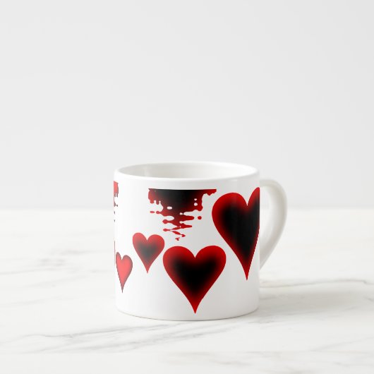 hart espresso kop (Voorkant rechts)