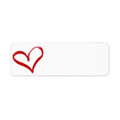Hart Etiket (Voorkant)