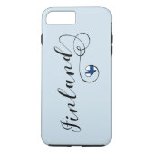 Hart Finland Mobile Phone Case, Fins Case-Mate iPhone Case (Achterkant)