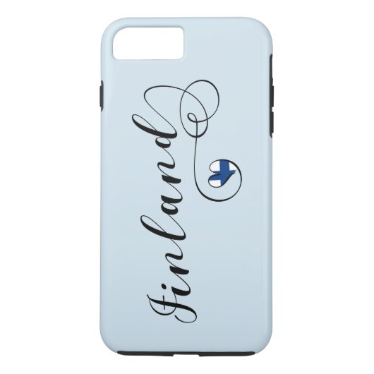 Hart Finland Mobile Phone Case, Fins Case-Mate iPhone Case (Achterkant)