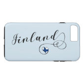 Hart Finland Mobile Phone Case, Fins Case-Mate iPhone Case (Achterkant (Horizontaal))